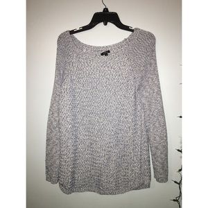 Light blue sparkly sweater